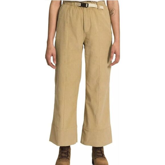 NWT THE NORTH FACE WOMENS CORDUROY EASY WIDE LEG PANTS SIZE XL ANTELOPE TAN - Picture 6 of 7